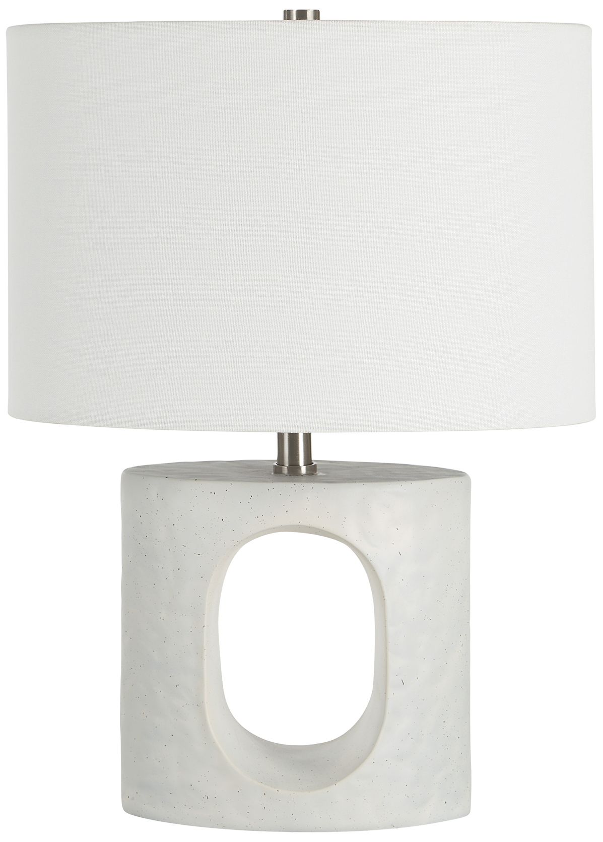 Image 3 Cupper 28" Tall Dark Brown Resin Table Lamp with Tapered Linen Shade more views