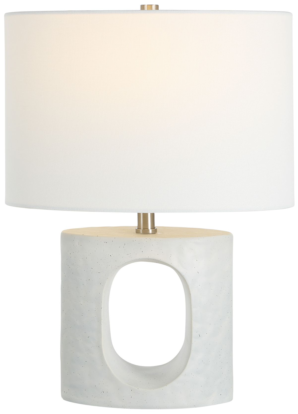 Image 5 Cupper 28" Tall Dark Brown Resin Table Lamp with Tapered Linen Shade more views