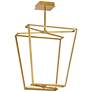 Thumbnail2 of Curant 20 3/4" Wide Aged Brass LED Chandelier