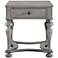 Curated Andover Graystone One-Drawer End Table