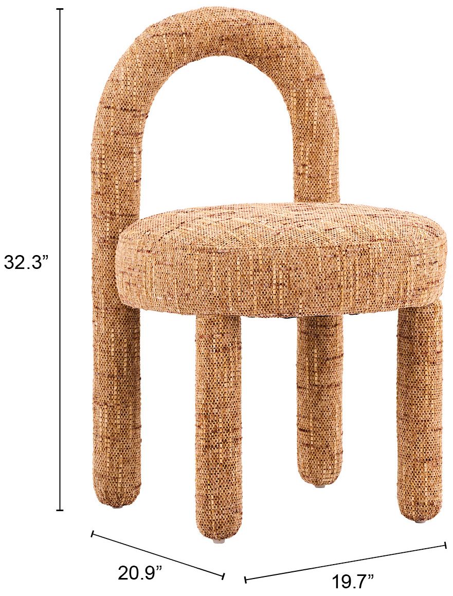 Curco Dining Chair (Set of 2) Brown