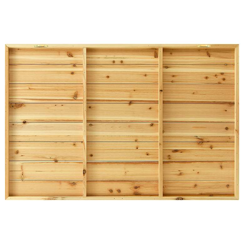 Image 3 Curiuos Cow 3 and 4 45" Wide 2-Piece Print Wood Wall Art Set more views