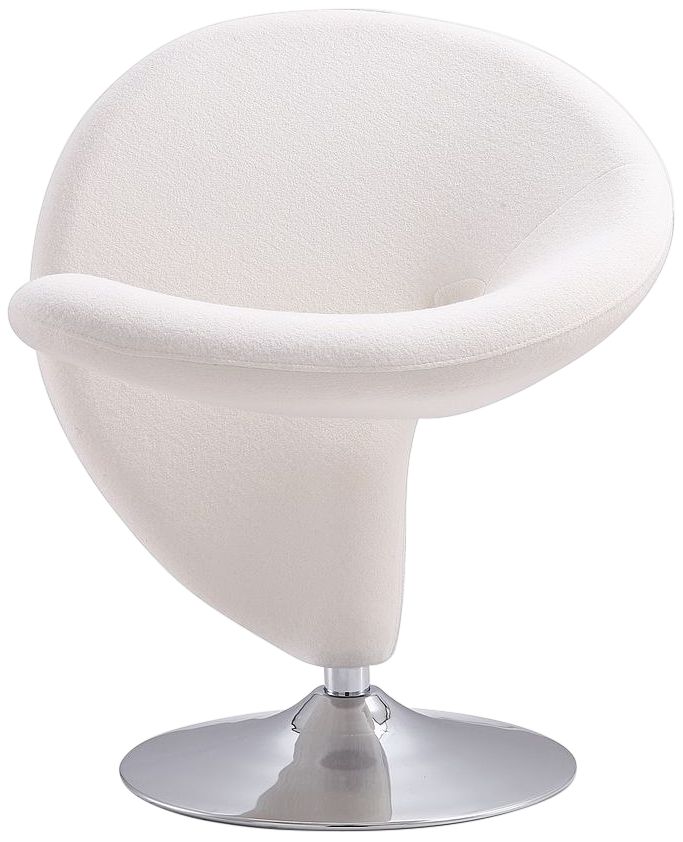 Image 6 Curl Swivel Accent Chair Set of 8 in Multi Colors more views