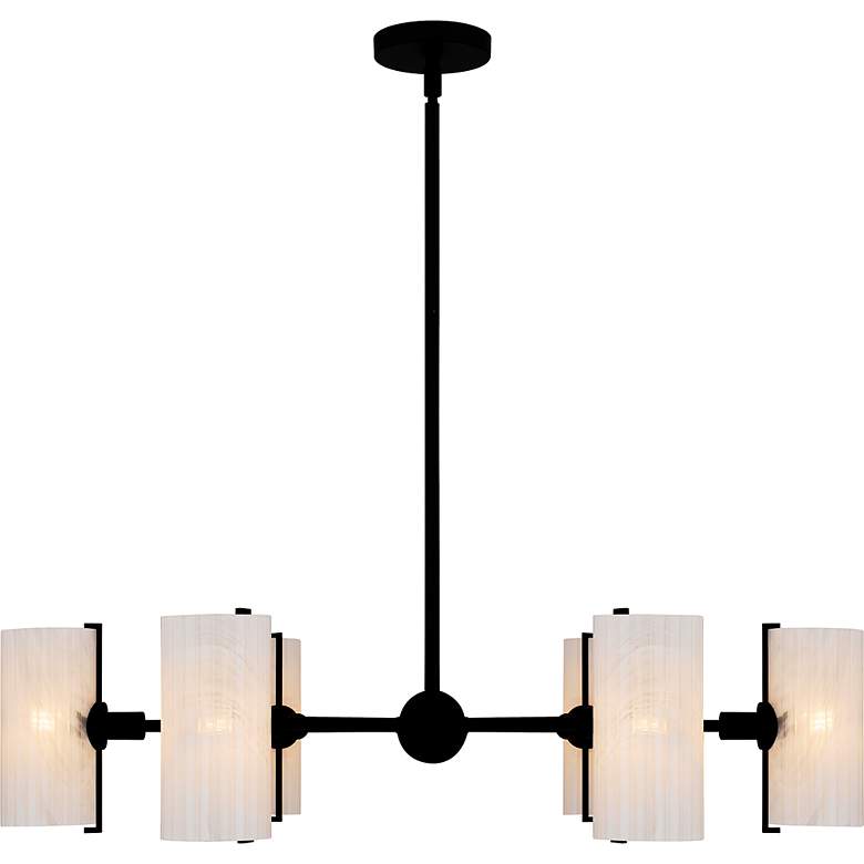 Image 3 Curran 6-Light Matte Black Chandelier more views
