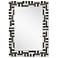 Currey & Co Gentry Rectangular Marble Mirror