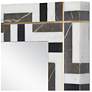 3_Currey & Co Gentry Rectangular Marble Mirror more views