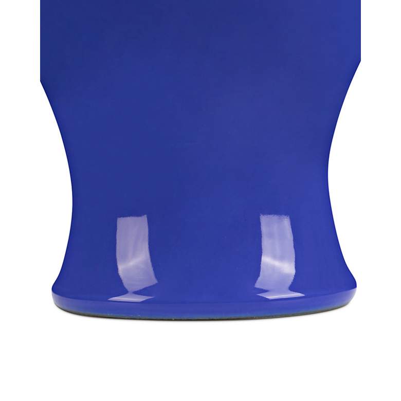 Image 3 Currey & Company 10.25" Porcelain Ocean Blue Large Temple Jar more views