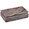 Currey & Company 10" Leslie Breccia Marble Box