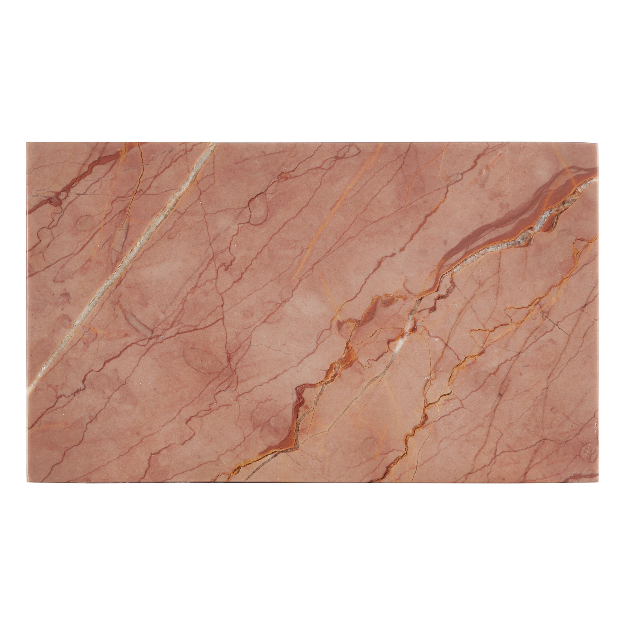 Image 3 Currey & Company 10" Leslie Rosa Marble Box more views