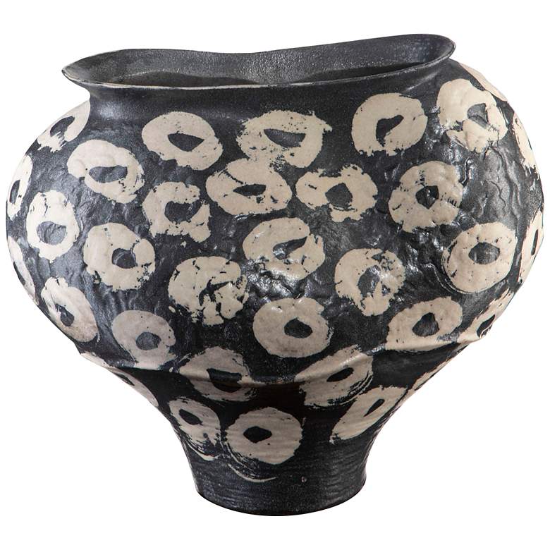Image 1 Currey & Company 11.75" Porcelain Japonesque Bowl