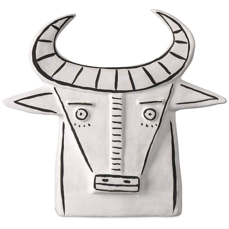 Image 1 Currey & Company 11" Frank the Bull