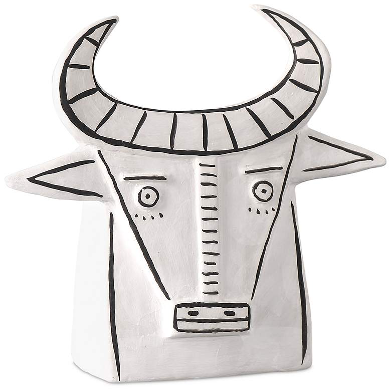 Image 2 Currey & Company 11" Frank the Bull more views