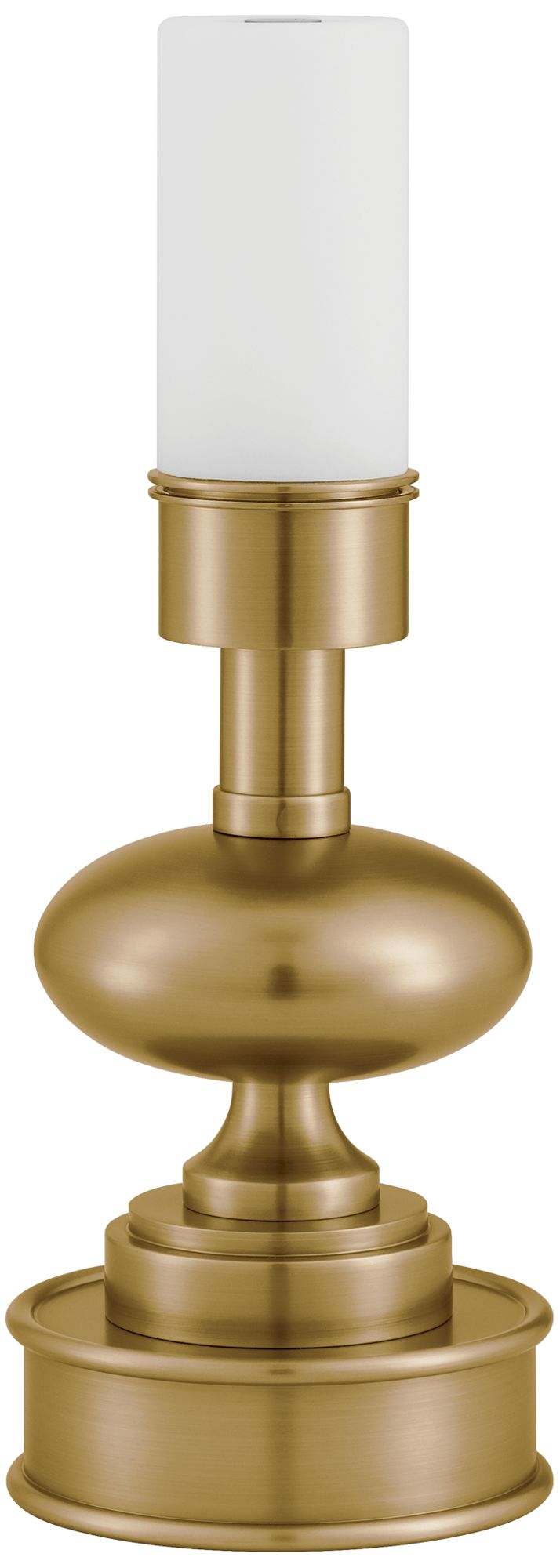 Image 5 Currey & Company 12.0" Galavant Brass Cordless Rechargeable Table  more views