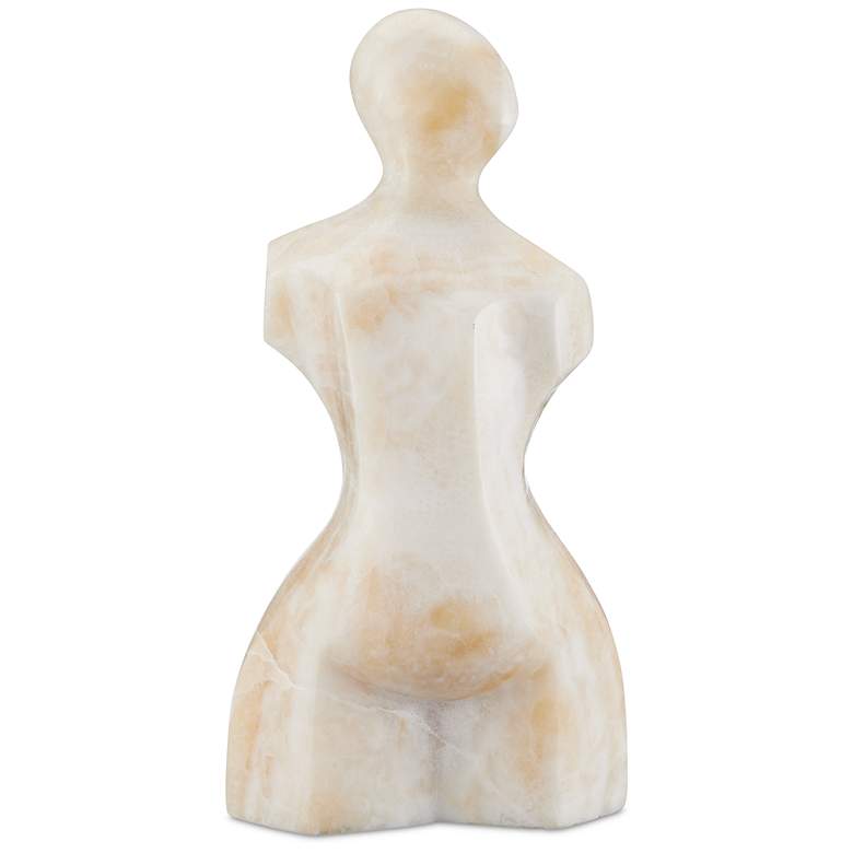 Image 1 Currey & Company 12" Giada Onyx Large Bust Sculpture