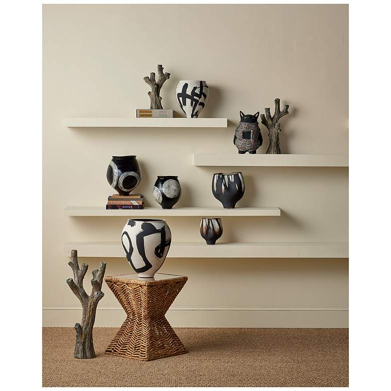 Image 6 Currey & Company 12" Inoue Vase more views