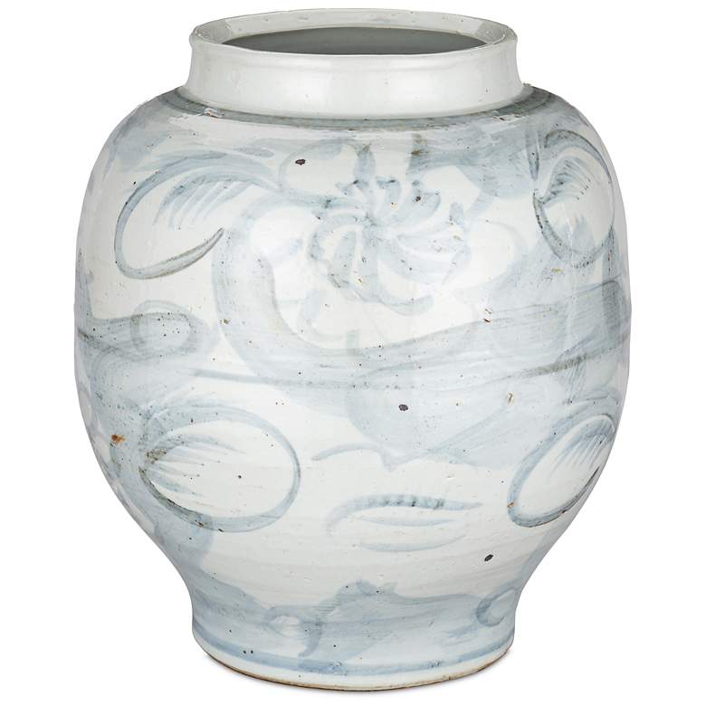Image 1 Currey & Company 13.25" Ming-Style Countryside Preserve Pot