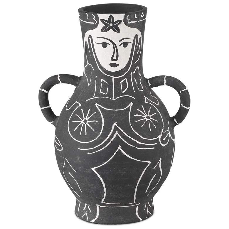 Image 1 Currey & Company 13.5" Saint-Paul-de-Vence Vase