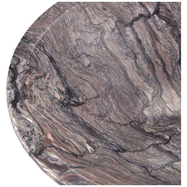 Image 4 Currey & Company 13" Lubo Breccia Large Bowl more views