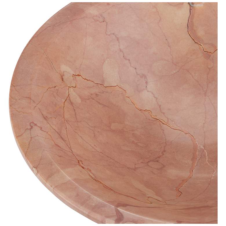 Image 3 Currey & Company 13" Lubo Rosa Large Bowl more views