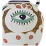 Thumbnail3 of Currey & Company 14" Terracotta Hamsa Demijohn Vase more views