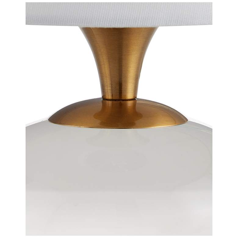 Image 2 Currey & Company 15.0" Diantha Optic Crystal Table Lamp more views