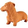 3_Currey & Company 15.75" Terracotta Rocky the Teckel more views