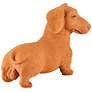4_Currey & Company 15.75" Terracotta Rocky the Teckel more views