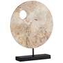 Currey &#38; Company 15.75" Wes Marble Disc