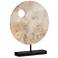 Currey & Company 15.75" Wes Marble Disc