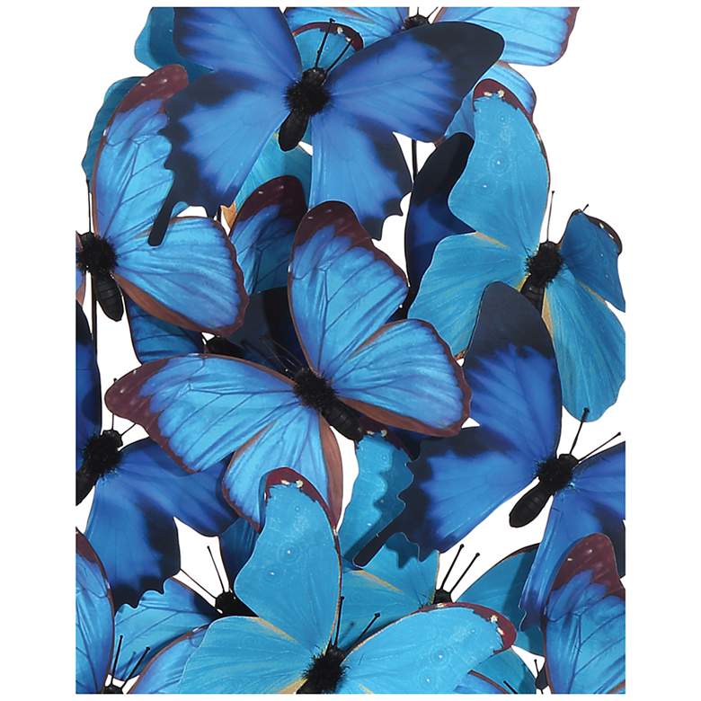 Image 2 Currey & Company 16.25" Rue de Bac Butterflies more views