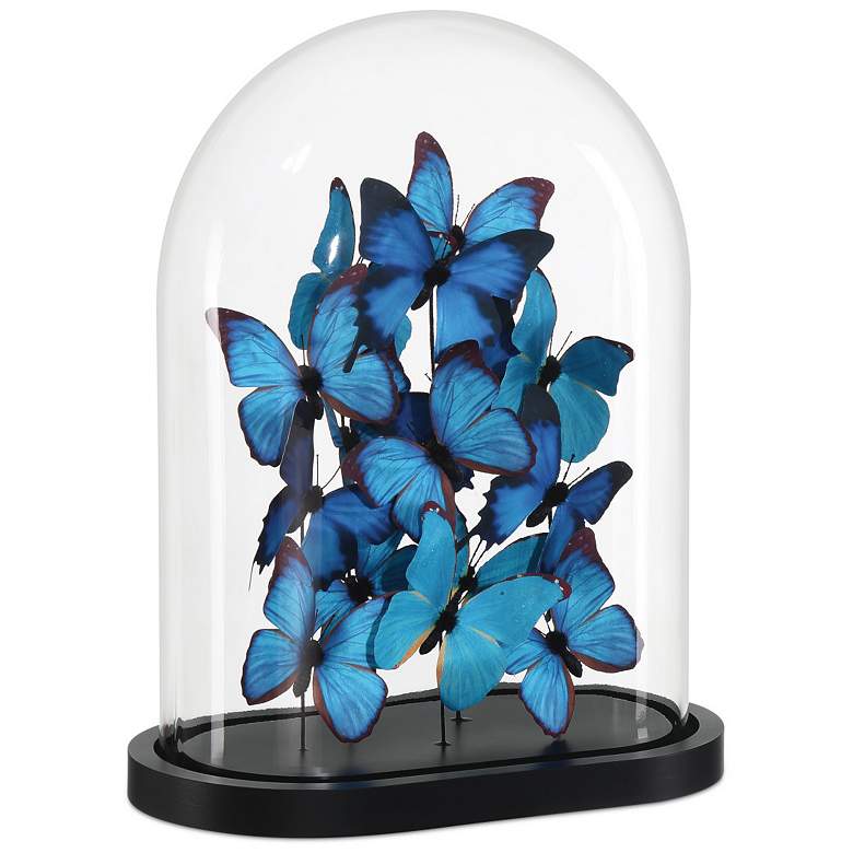 Image 4 Currey & Company 16.25" Rue de Bac Butterflies more views