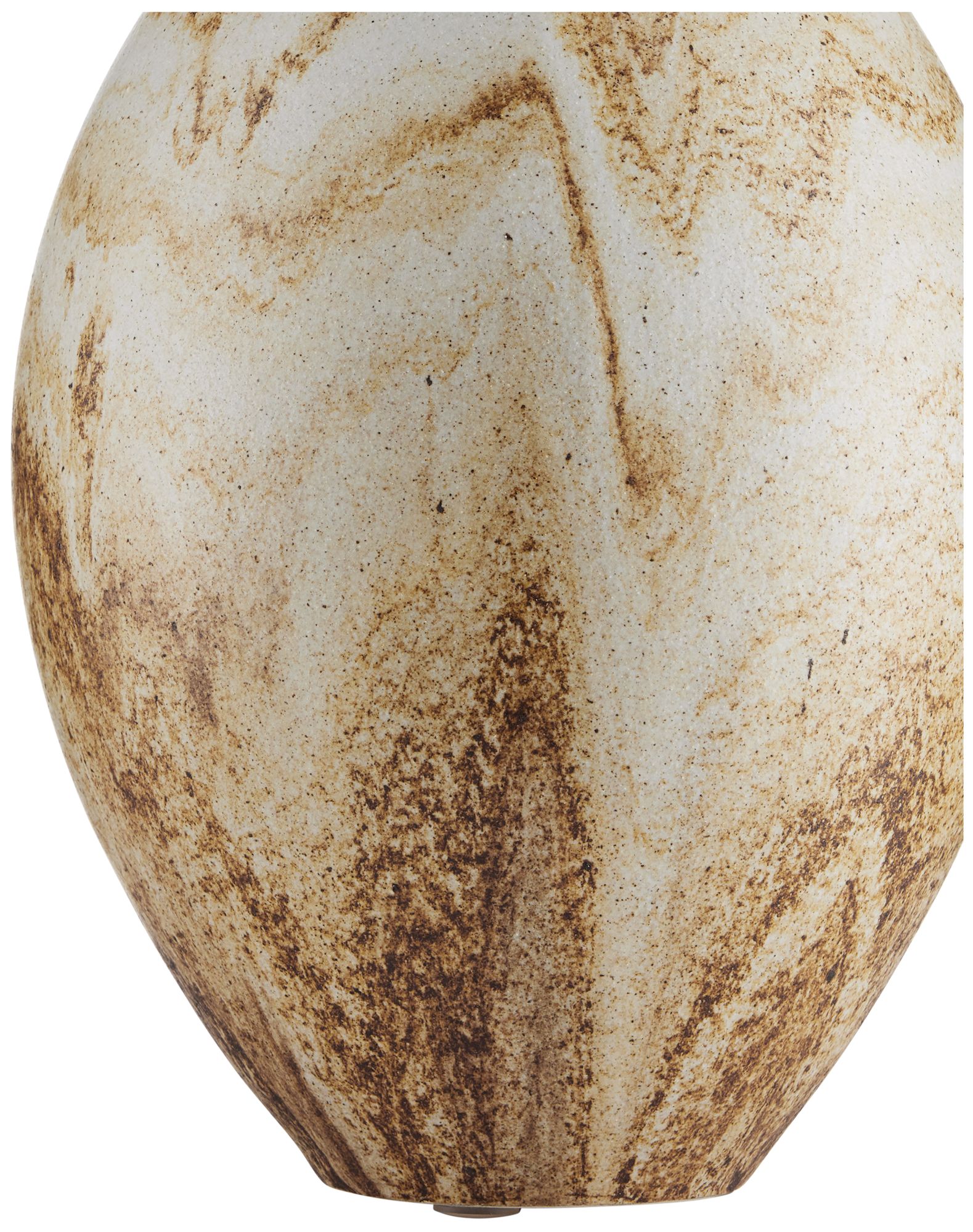 Image 4 Currey & Company 16.5" Latte Beige Ceramic Table Lamp more views