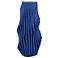 Currey & Company 16.75" Blue Pleat Vase