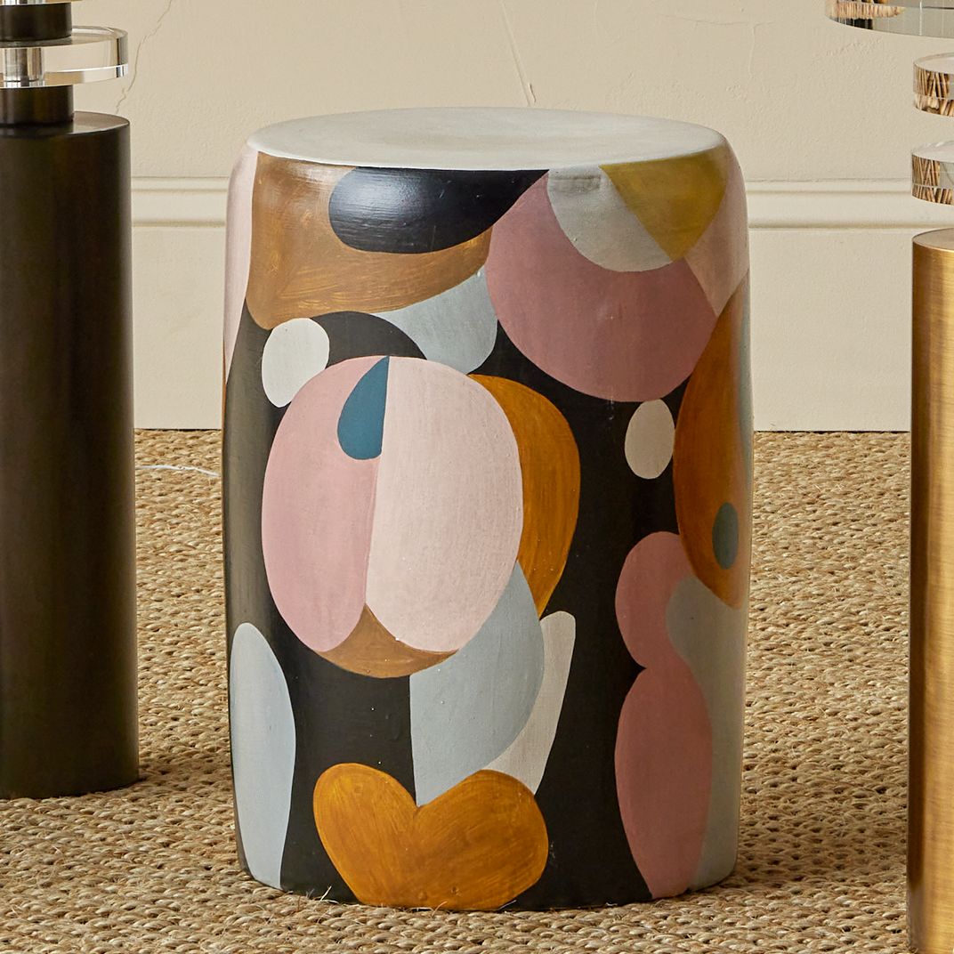 Thumbnail1 of Currey & Company 17.5" So Nouveau Pink Accent Table