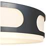 3_Currey & Company 17.5" Swale Outdoor Flush Mount more views