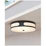 6_Currey & Company 17.5" Swale Outdoor Flush Mount more views