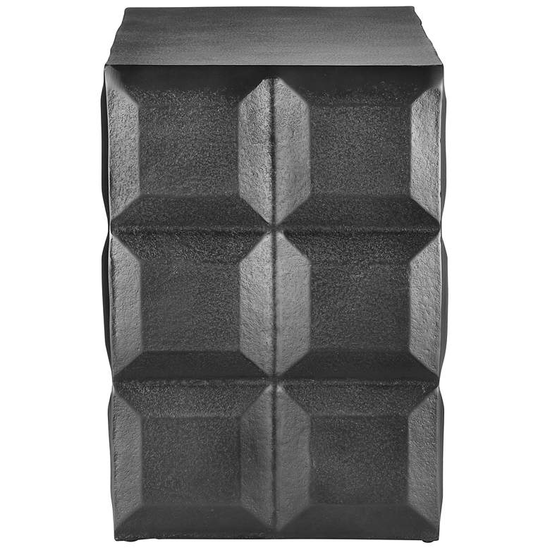 Image 5 Currey & Company 18.5" Cast Aluminum Bower Side Table more views