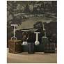 6_Currey & Company 18.5" Cast Aluminum Bower Side Table more views