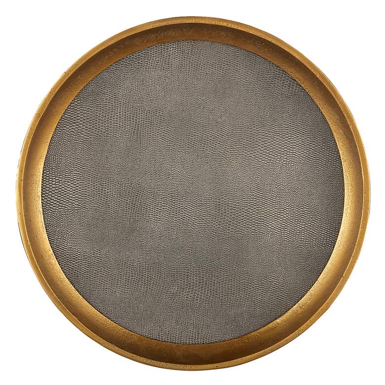 Image 2 Currey & Company 18" Tanay Round Tray more views