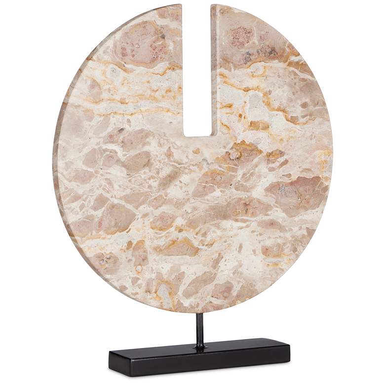 Image 1 Currey & Company 19.5" Anu Marble Disc