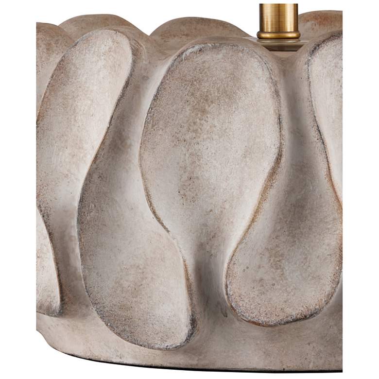 Image 3 Currey & Company 20.25" Weststrand Concrete Table Lamp more views
