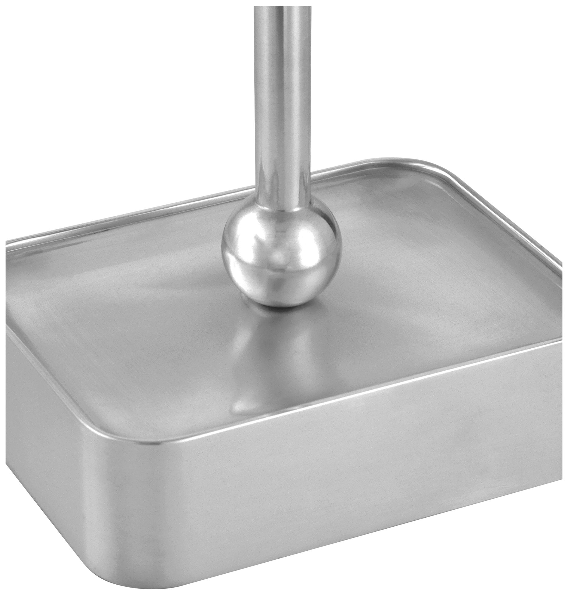 Image 3 Currey & Company 20" Gadabout Nickel Cordless Table Lamp more views