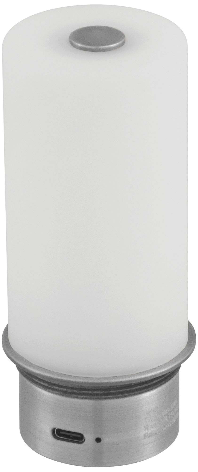 Image 6 Currey & Company 20" Gadabout Nickel Cordless Table Lamp more views