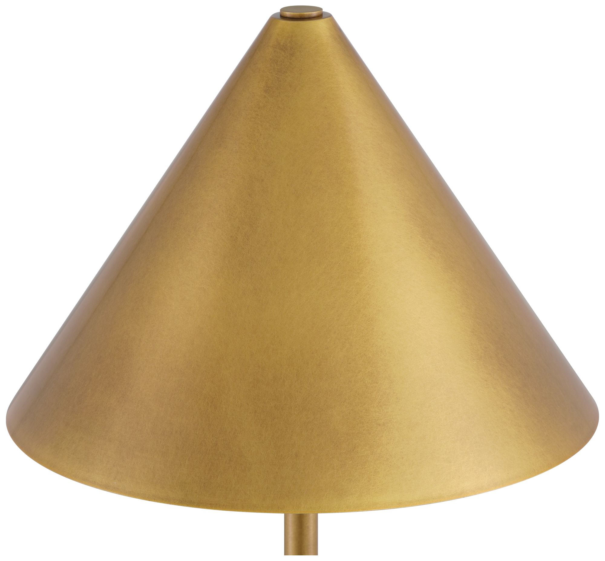 Image 2 Currey & Company 21.0" Journey Green & Brass Cordless Recharge more views