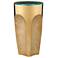 Currey & Company 21.5" Stainless Steel and Glass Lemy Brass Drinks