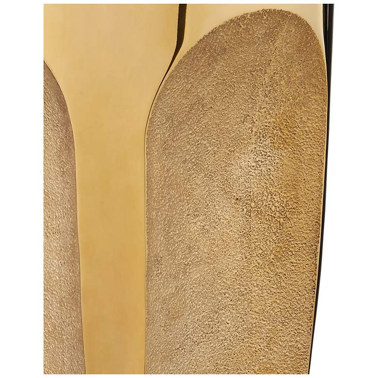 Image 3 Currey & Company 21.5" Stainless Steel and Glass Lemy Brass Drinks more views