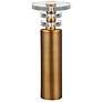 2_Currey & Company 22.5" Shani Brass Drinks Table