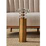 1_Currey & Company 22.5" Shani Brass Drinks Table