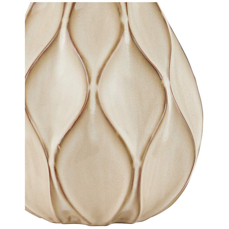 Image 3 Currey & Company 23.25" Edgemoor Beige Table Lamp more views