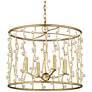 3_Currey & Company 23.5" Adagio 4-Light Crystal Chandelier more views